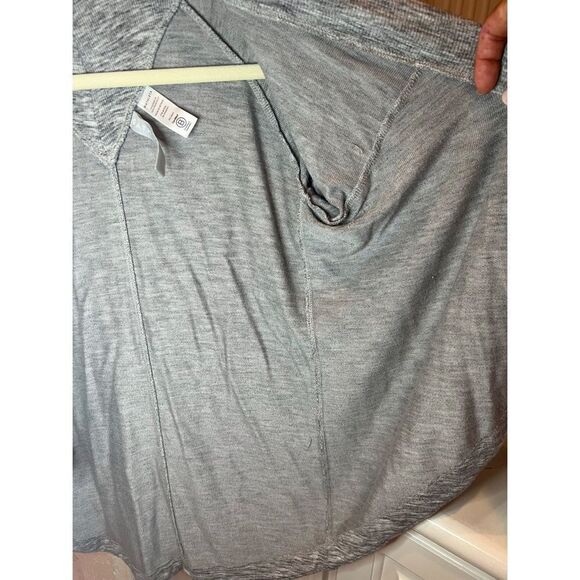 Athleta Nirvana Wear Two Ways Wrap Heather Grey Cardigan Size XXS - Picture 7 of 10
